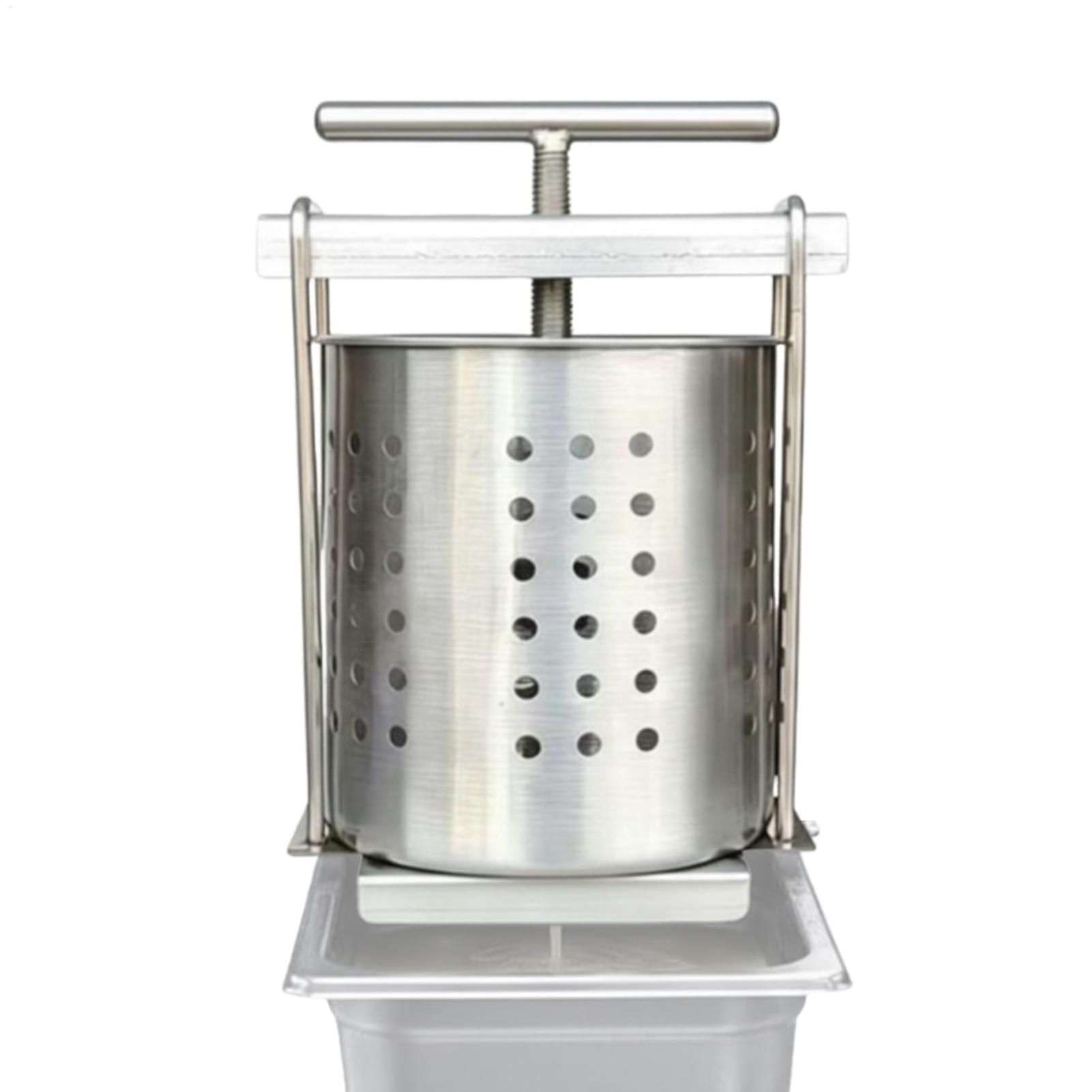 Citrus Juicer Bar - 2.5L Stainless Steel Fruit Wine Press,