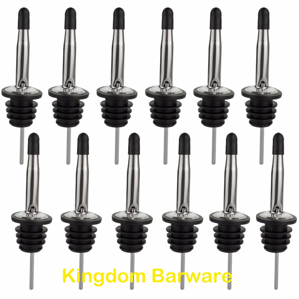 Speed Pourer Cap - 12 PCS Pourer Stainless Steel Liquor