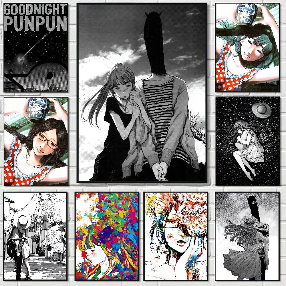 Home Bar And Theater - Anime Goodnight Punpun Anime Poster Wall