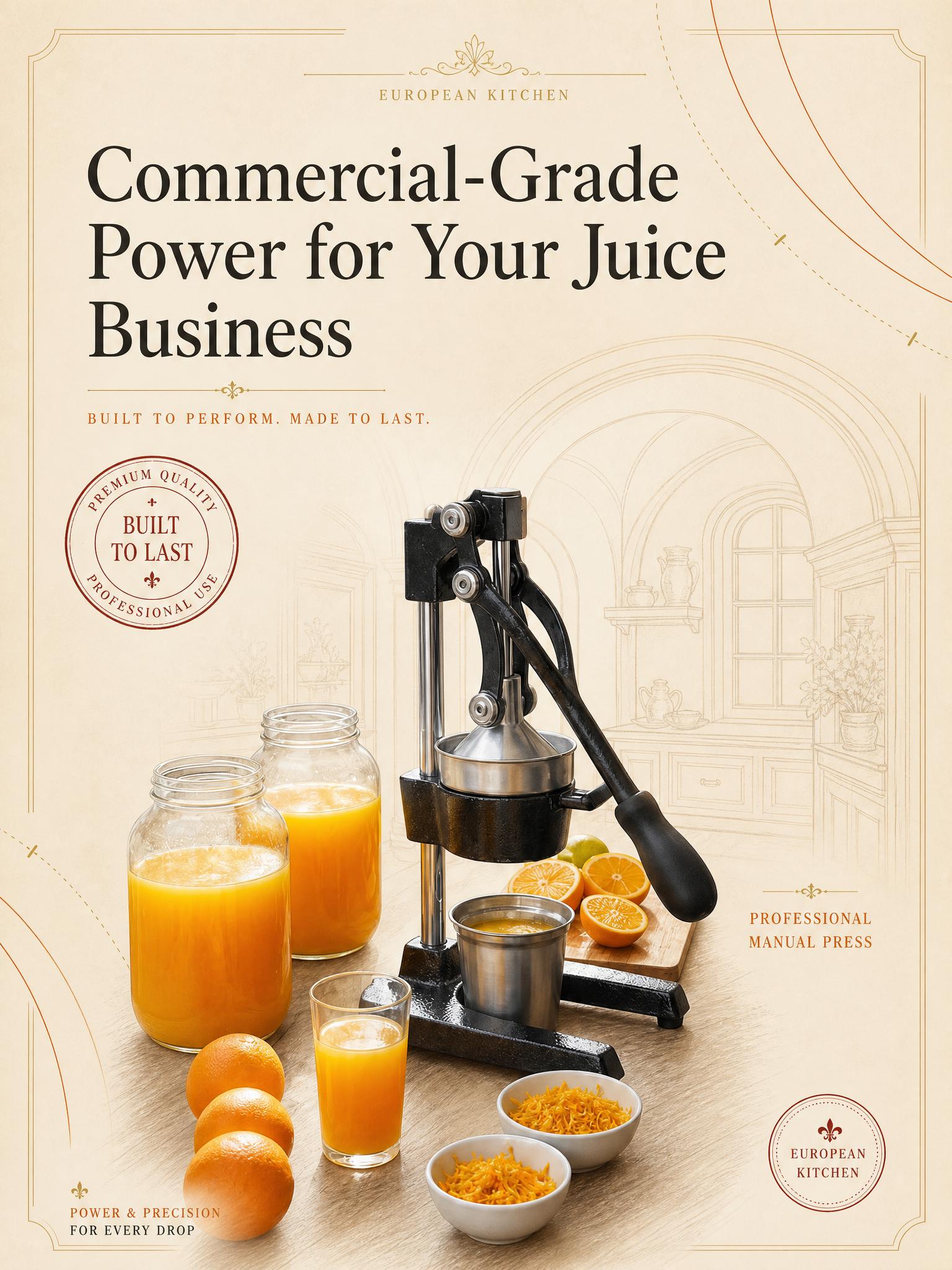 Manual Juicer, Manual Citrus J - Citrus Juicer Bar ulasan dan harga