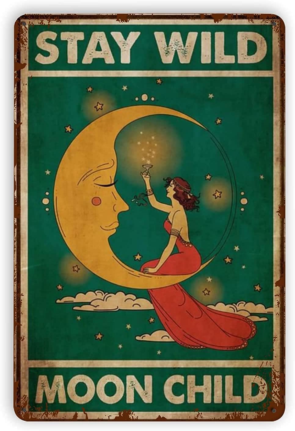 Beautiful Women Moon Metal Sig - Home Bar And Restaurant ulasan dan harga