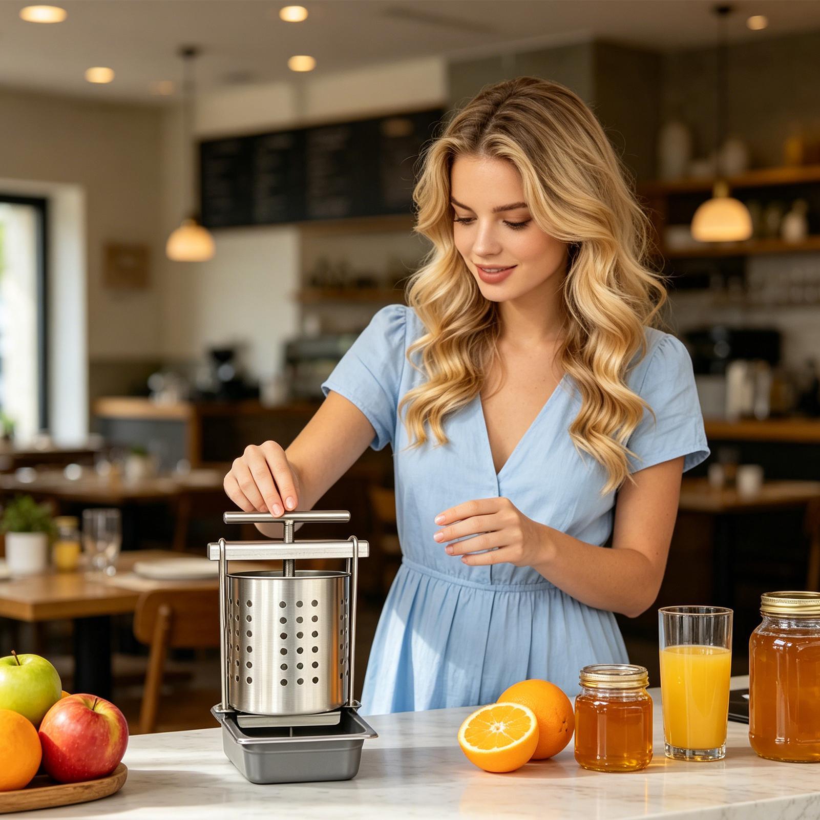 2.5L Stainless Steel Fruit Win - Citrus Juicer Bar ulasan dan harga