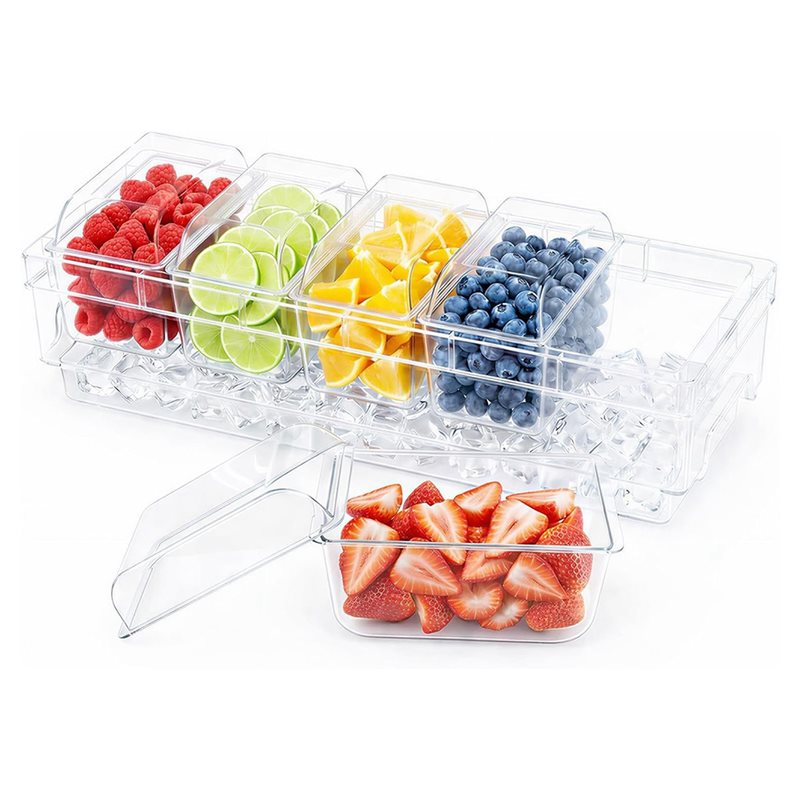 A27F-For Bar Supplies Taco For - Garnish Tray Set ulasan dan harga