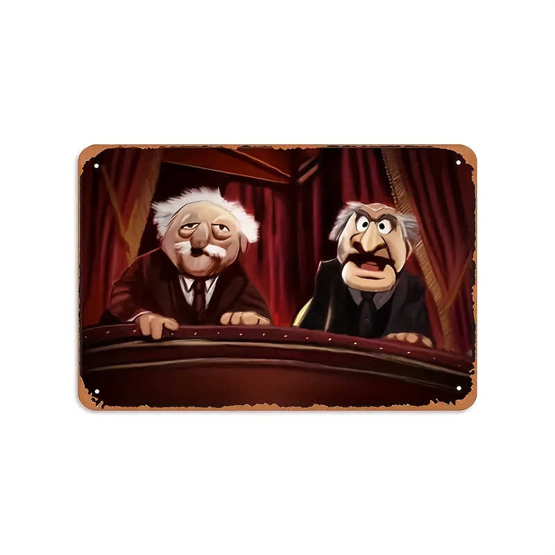 Statler & Waldorf Vintage Meta - Home Bar And Theater ulasan dan harga