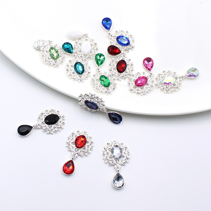 Shiny 25 * 46MM 10Pcs Crystal  - Cocktail Recipe Book ulasan dan harga