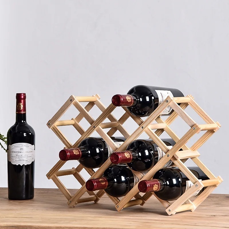 Stackable Wine Storage Shelves - Home Bar Shelves ulasan dan harga