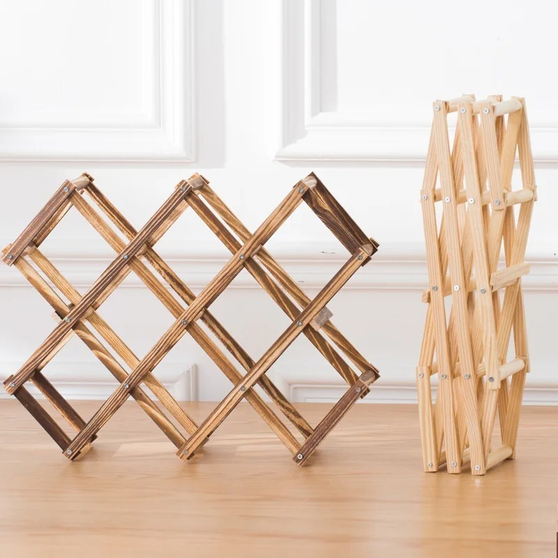 Stackable Wine Storage Shelves - Home Bar Shelves ulasan dan harga